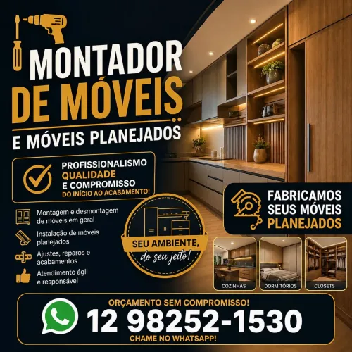 MONTADOR de MOVEIS