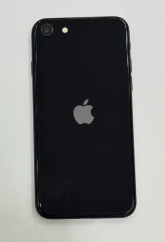 iPhone SE 3ª Geração (2022) - 64GB - Preto - Carregador + Capinha