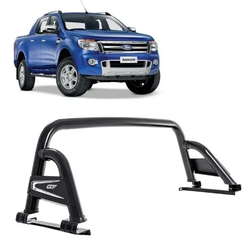 Santo Antônio Tubo Preto Ccf Trend Ranger 2013 a 2021 instalado