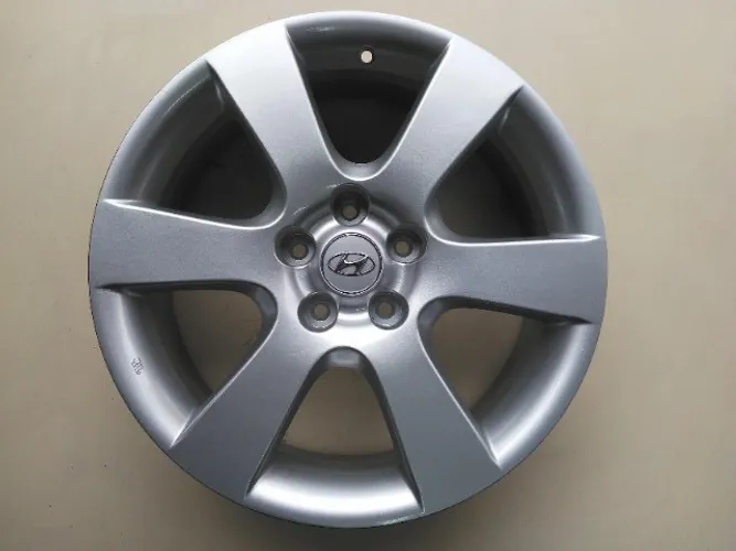 Rodas Aro 18 Hyundai Vera Cruz 5x114 18x7 41 Prata Seminova JG51