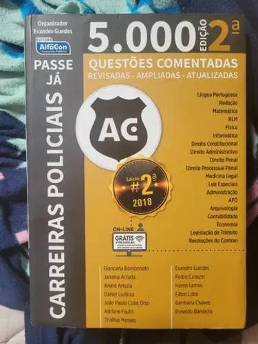Passe Já - 5.000 Questões Comentadas - Carreiras Policiais