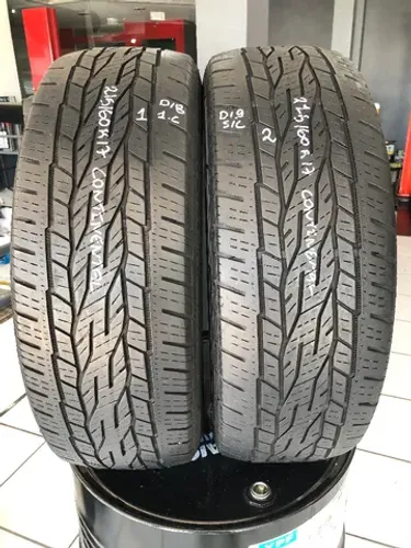 Kit 02 Pneus 215/60r17 Continental Crosscontact Lx2 (usados) 1/2