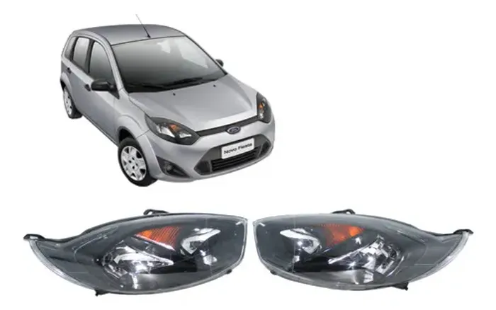 Farol Fiesta 2010 2011 2012 2013 2014 Mascara Negra