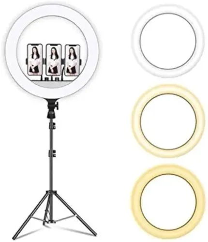 Ring Light 18 Polegadas 45cm 80w Com Tripé 