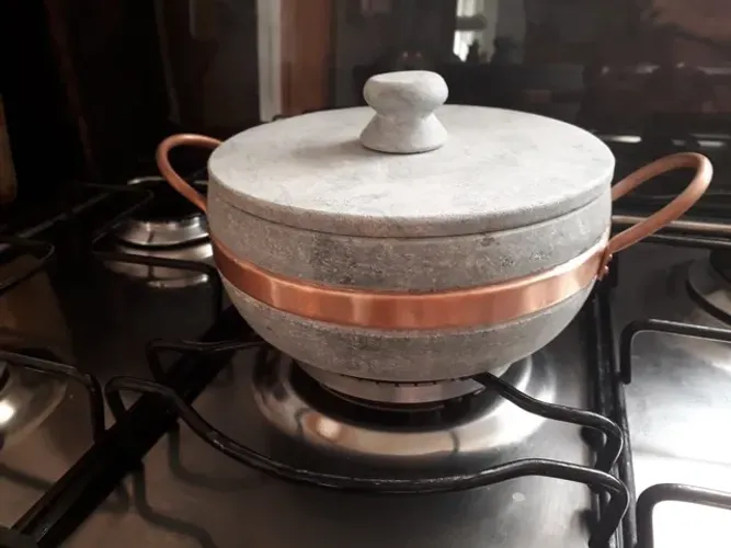 Panela em pedra Sabão Todos Tamanhos 