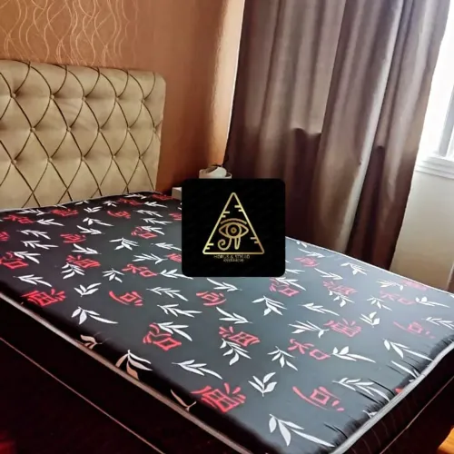 Cama Box Casal com Colchão + cabeceira brinde