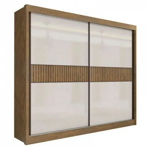Roupeiro 2 Portas Cancun Ripado 100% MDF !! Rf7228m