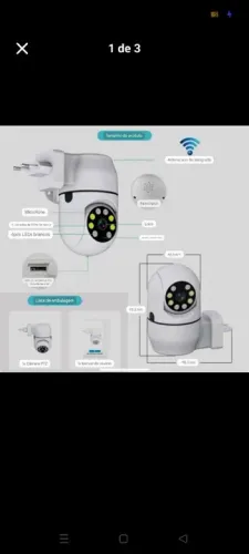 Camera Inteligente de Tomada Wifi Yoosee