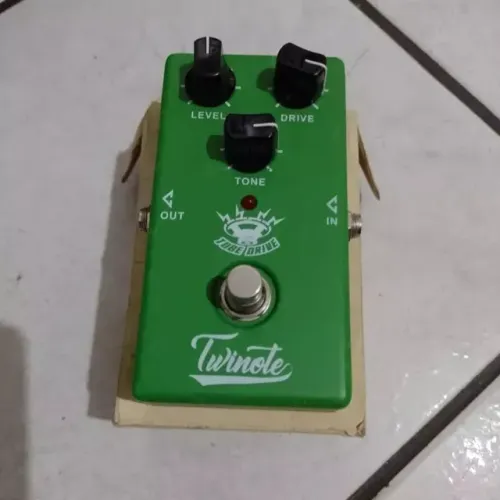 Pedal twinote tube drive para Guitarra