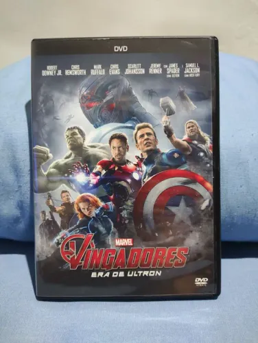 DVD Vingadores. Era de Ultron. Dublado. Original 