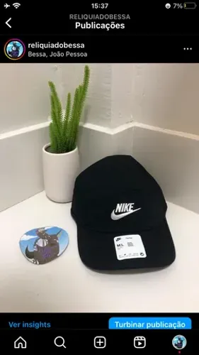 BONÉ NIKE AW84 FLY PRETO ORIGINAL