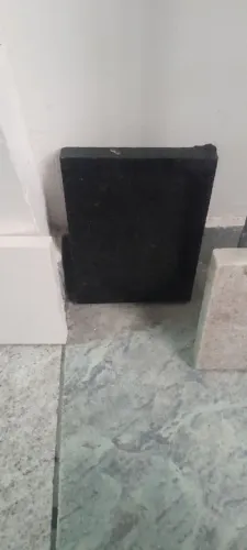 Azulejo de Granito Preto 4 peças 