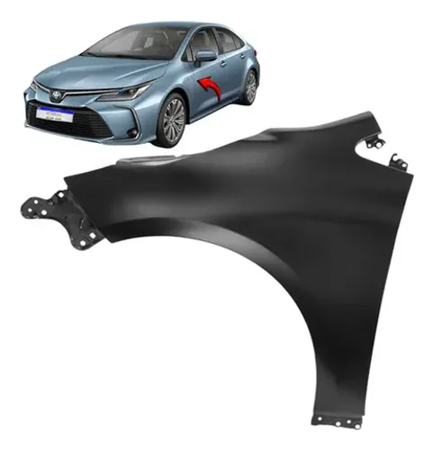 Paralama Toyota Corolla 2020 2021 2022 2023 L.e Dianteiro