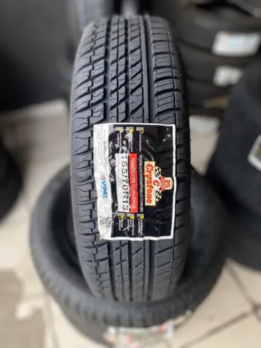 PNEU 165/70/R13 REMOLD CRYSTONE VIPAL (instalação gratuita)