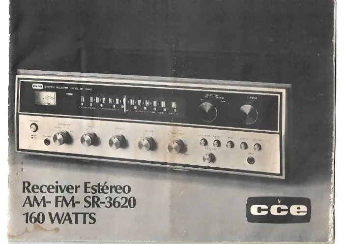 Manual de Instruções Receiver CCE Model 3620