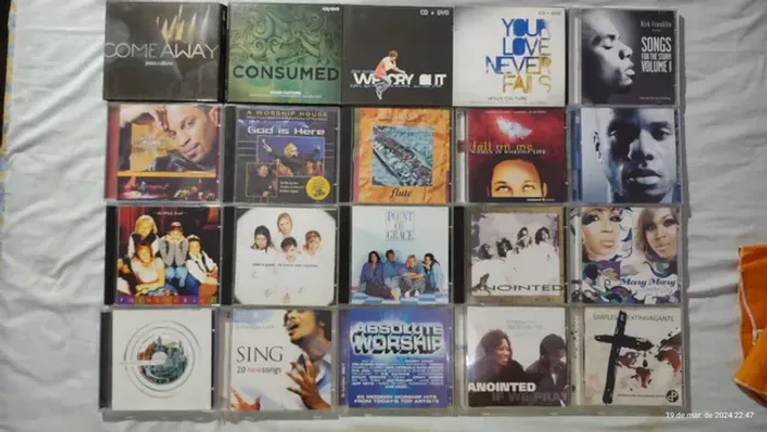 Coleção 20 cds gospel internacional Jesus culture e outros 