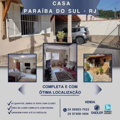 Excelente casa em Paraíba do Sul RJ 