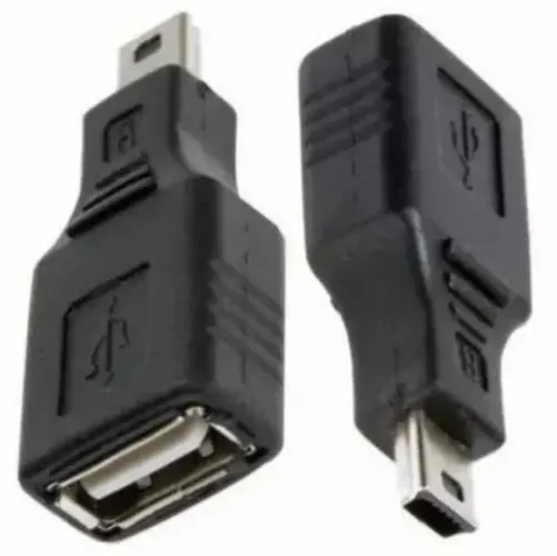 Adaptador mini usb v3 x usb femea otg s10 Arduino Automação COD-CP468