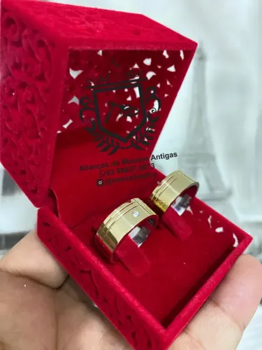 Alianças de moedas antigas promoção 