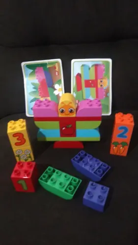 Lego Duplo - Brinquedo Educativo - Numeros e Cores - 1 a 3