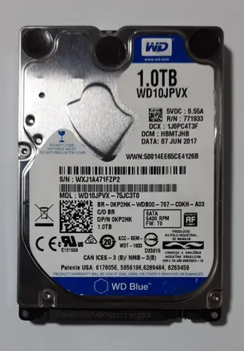 Hard Disk 1TB WD Blue
