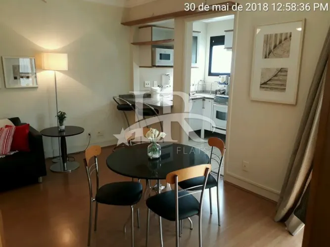 LR Flats - Flat 2 dormitórios mobiliado para locação no Paraíso
