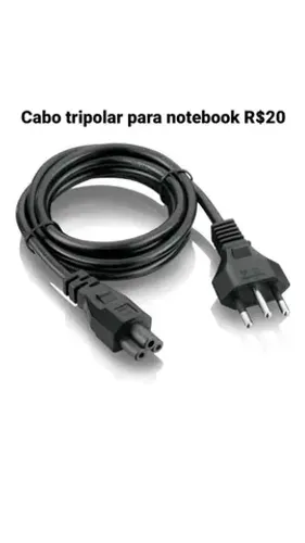 Cabo tripolar de notebook