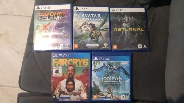 Vende-se ou troca jogos PS4/5