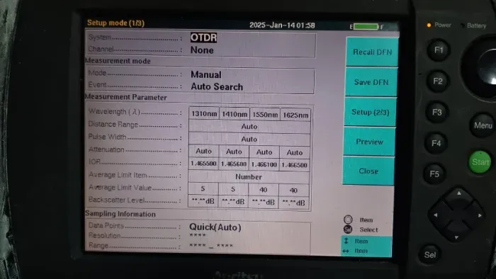 OTDR Anritsu MW9076D