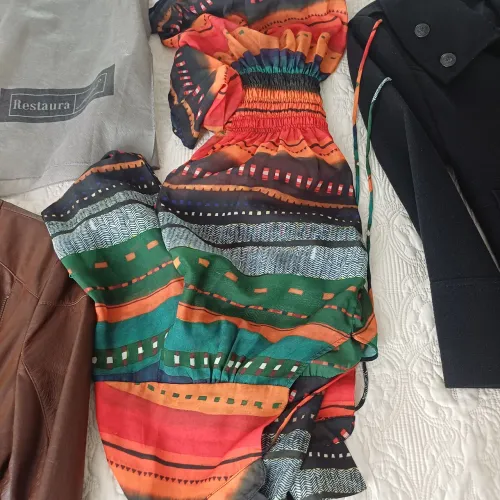 Saida de praia estampado lindo!