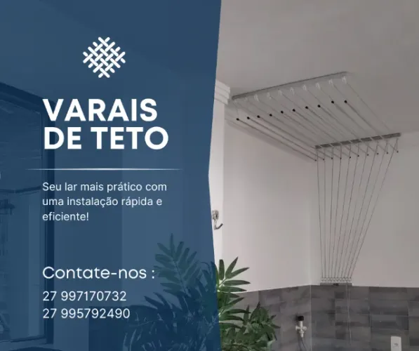 Varal de teto
