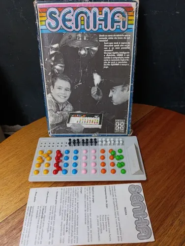 Antigo jogo de Tabuleiro Senha Grow Anos 80