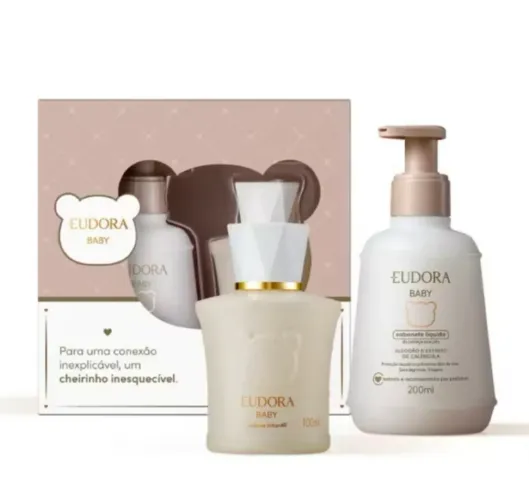 Kit Eudora Baby Colônia + Sabonete