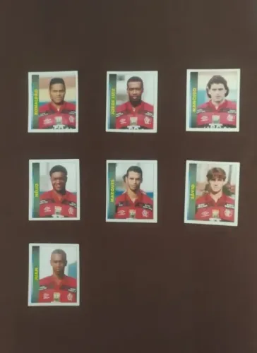 Figurinhas do Flamengo Brasileiro de 1996