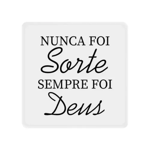 Luminária box - Sempre foi Deus 3X SEM JUROS