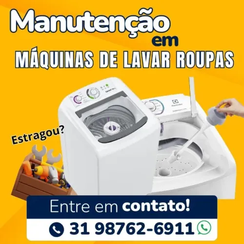 Manutenção, reparos e conserto  máquina de lavar, tanquinho, lava e seca , forno elétrico 