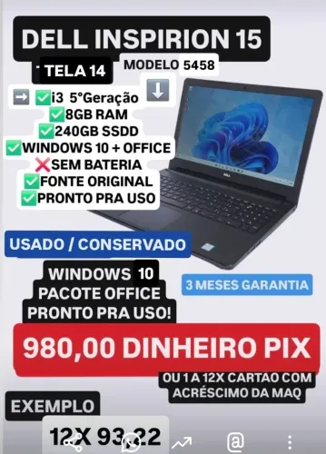 Note Dell + Garantia