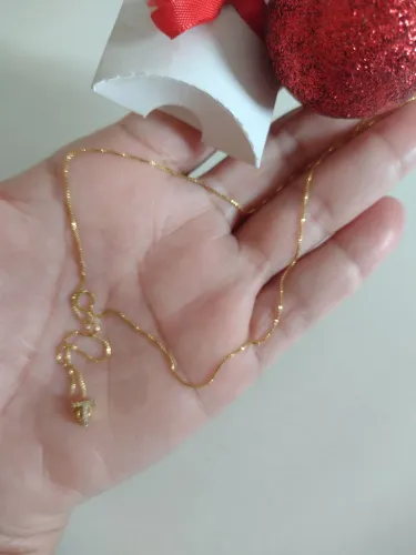 Semijóias banhado a ouro 18 k Oliver herança formidável presente usado 3 vezes.