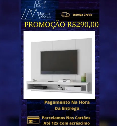 GRANDE PROMOÇÃO  PAINEL DE TV BRASIL ATÉ 50 POLEGADAS   ENTREGA GRÁTIS ACEITA CARTÃO 