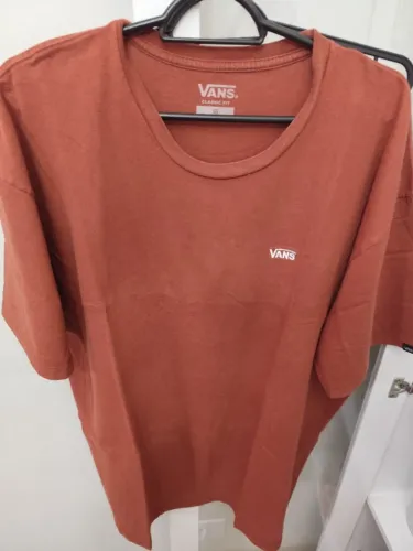 Camiseta Vans Terracota clsssic Fit GG - usada poucas vezes