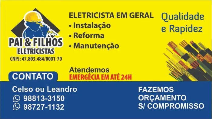 O eletricista que você precisa 