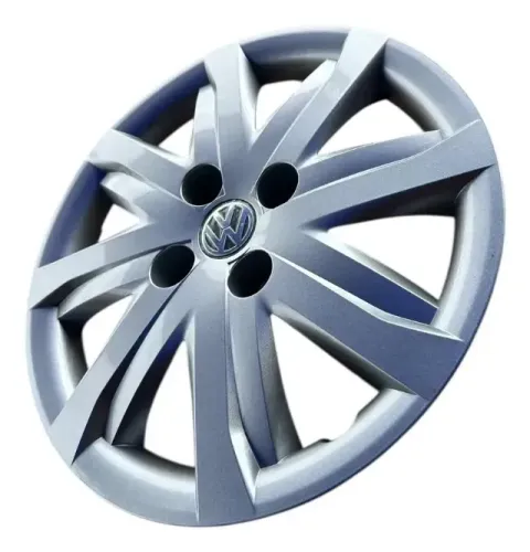 Calota Aro 14 4 Furos Volkswagen Gol Novo Original 5u0601147lz31