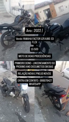 VENDO FACTOR 125 UNICO DONO 