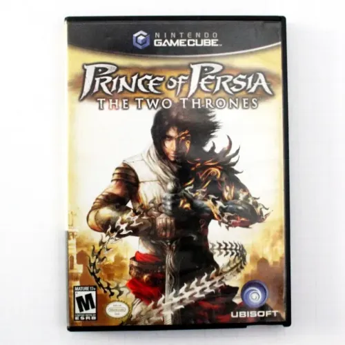 Prince of Persia The Two Thrones para Gamecube original completo
