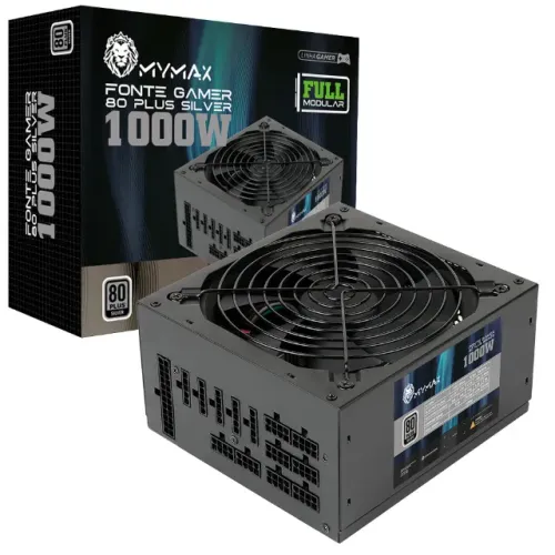 Fonte 1000w 80 Plus Silver MyMax Full Modular