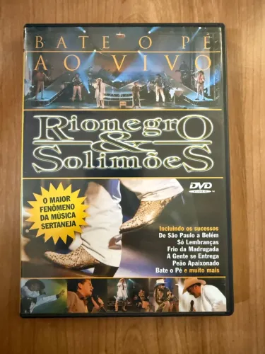 DVD Rionegro & Solimões - Bate o Pé Ao Vivo