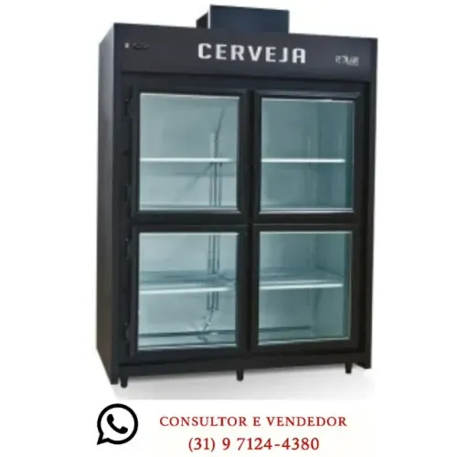 Cervejeira 4 Portas de Vidro Polar Nova