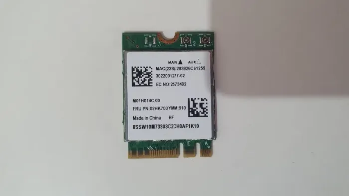 Placa wifi RTL8822ce wifi + Bluetooth m2 