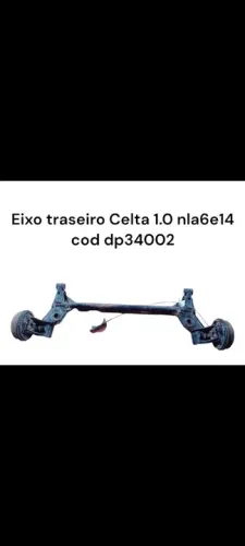 Eixo Traseiro Celta 1.0 Nla6e14 - Cod DP34002