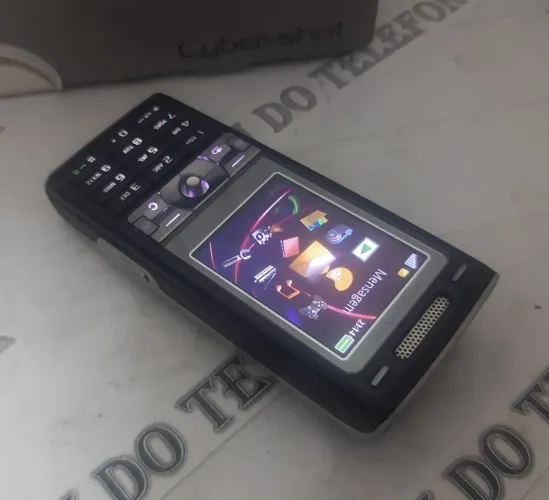 Sony Ericsson k790 cyber-shot flash Xenon celular antigo RELIQUIA na caixa